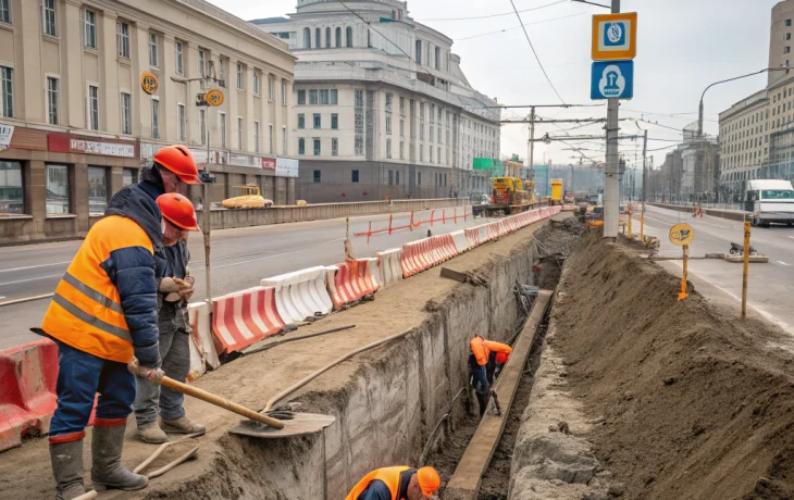 В Красноярске начали рыть котлован для станции метро «Улица Карла Маркса» В Красноярске начали рыть котлован для станции метро «Улица Карла Маркса»